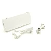 American Lighting White Direct Wire Junction Box for American Lighting T2 Under Cabinet Light